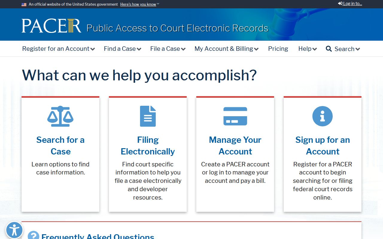 Mesa County federal criminal court PACER record portal