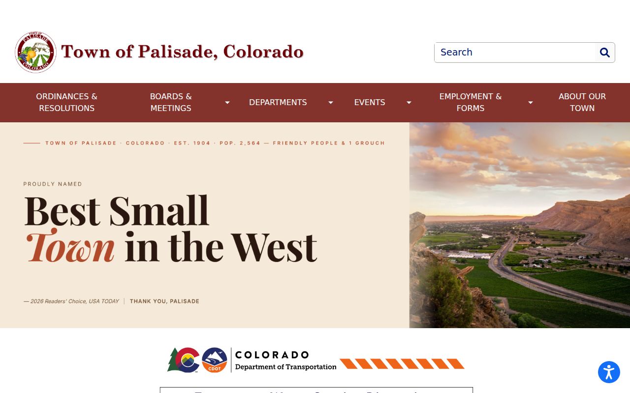 Palisade Municipal Court official access page
